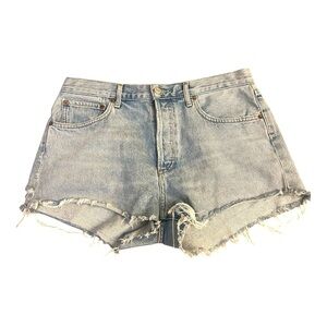 AGOLDE Parker Vintage Cut Off Jeans Sz 29 100% Organic Cotton Riptide